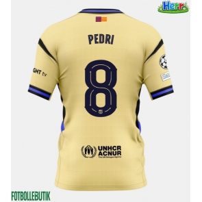 Barcelona Pedri Gonzalez #8 Bortatröja 2025-26 Kortärmad